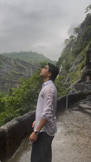 Me at ajanta caves