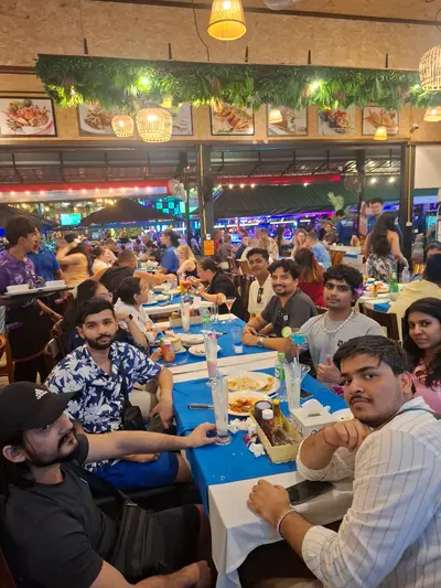 Nice dinner at kata beach