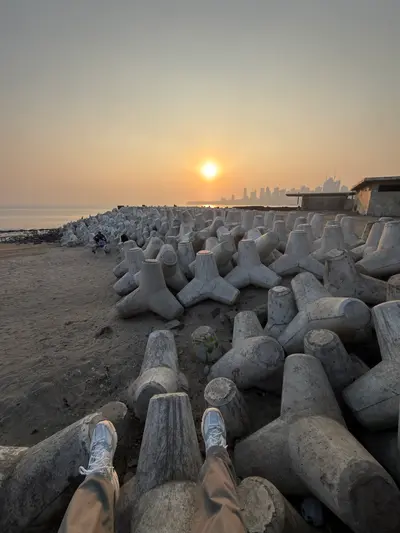 Sunset at marine drive
